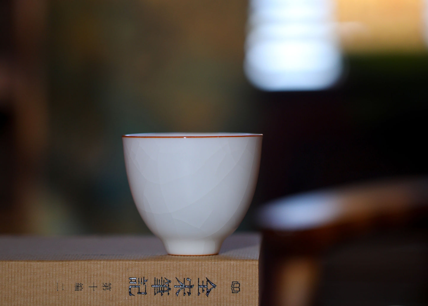 汝窑·玉白系列|玉白纤手杯