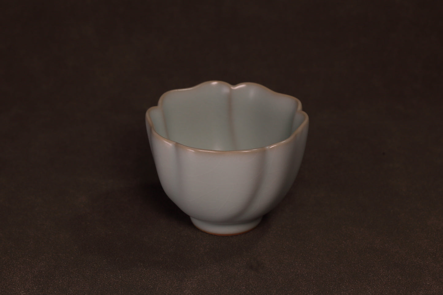 汝窑·天青系列|荷口杯·对杯(约60ml)限量预售
