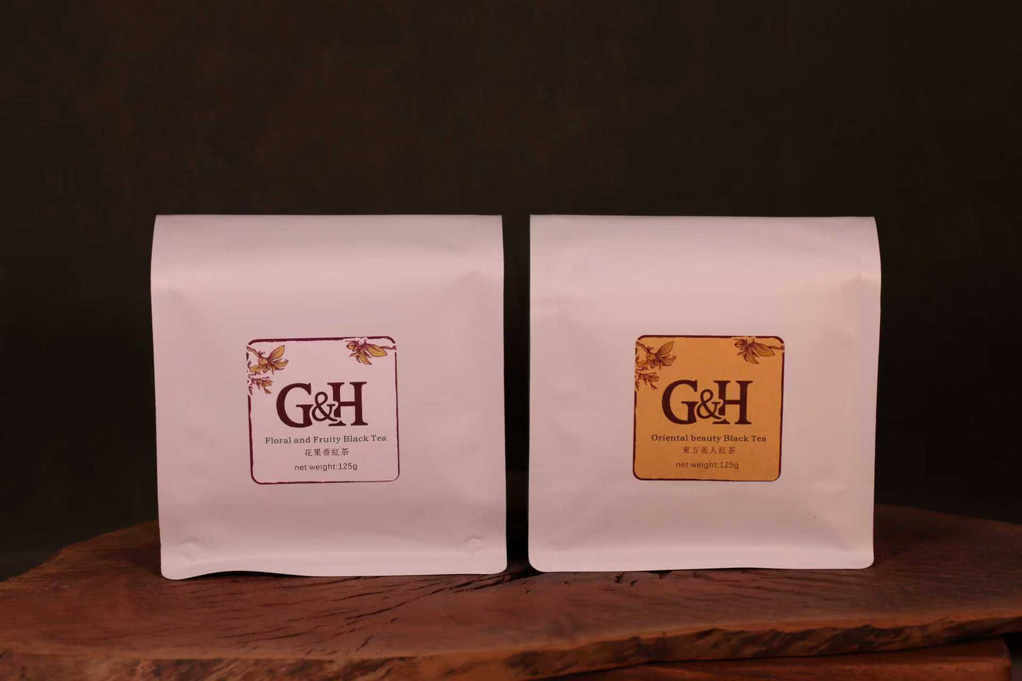 红茶双盏｜东方美人红茶 × 花果香红茶（125g×2）