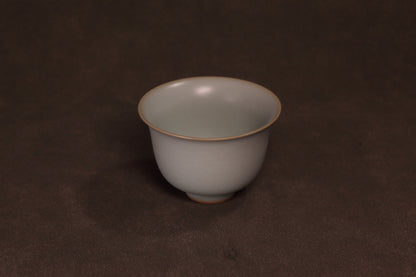🔔 汝窑·天青系列｜铃铛杯·对杯（60ml）限量预售